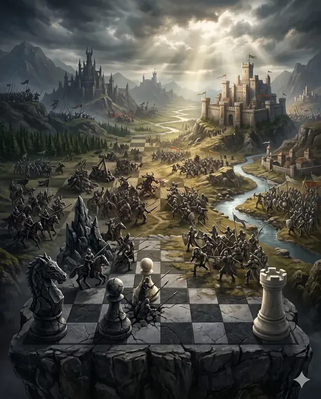 Kingdoms Forged On Chessboards