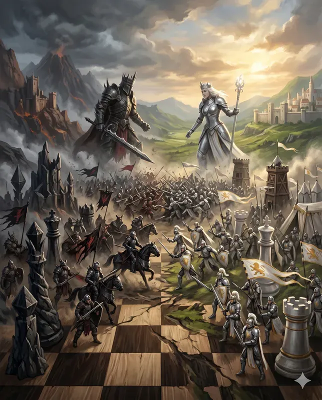 Kingdoms Forged On Chessboards
