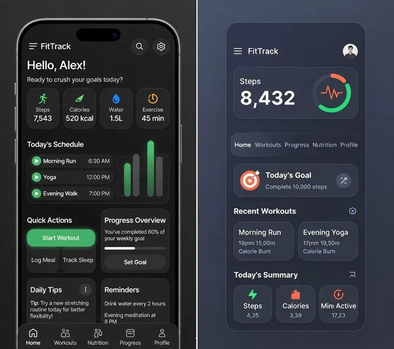 Universals For Mobile App UIs