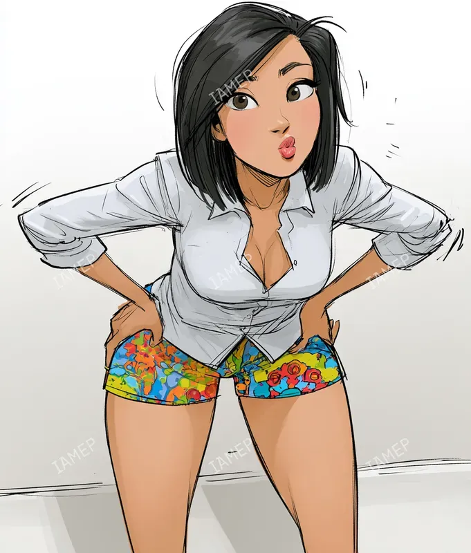 Stylized Flirty Characters