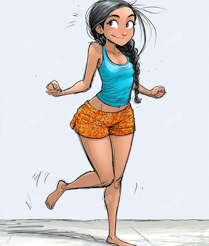 Stylized Flirty Characters