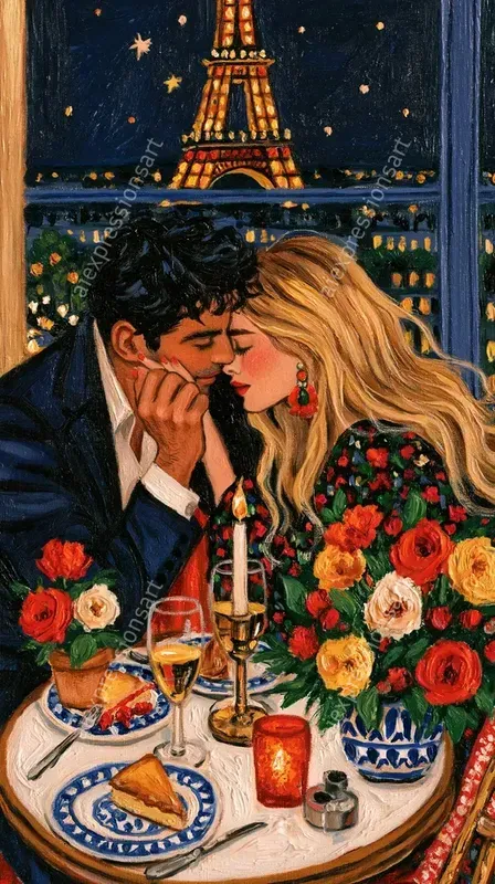 Passionate Couple Cinematic Scenes