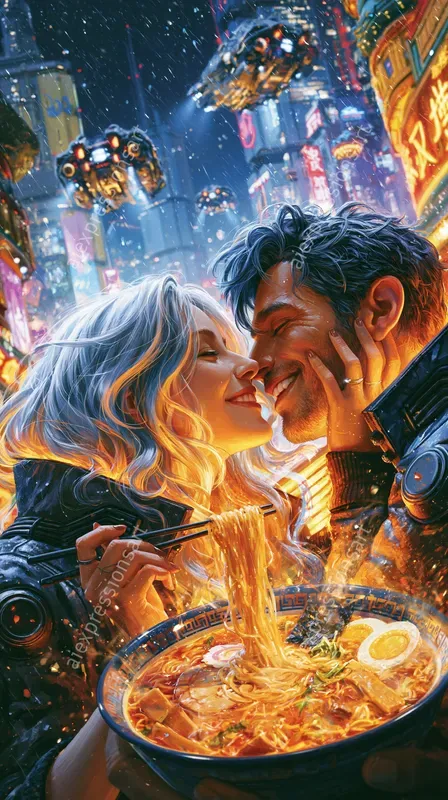 Passionate Couple Cinematic Scenes