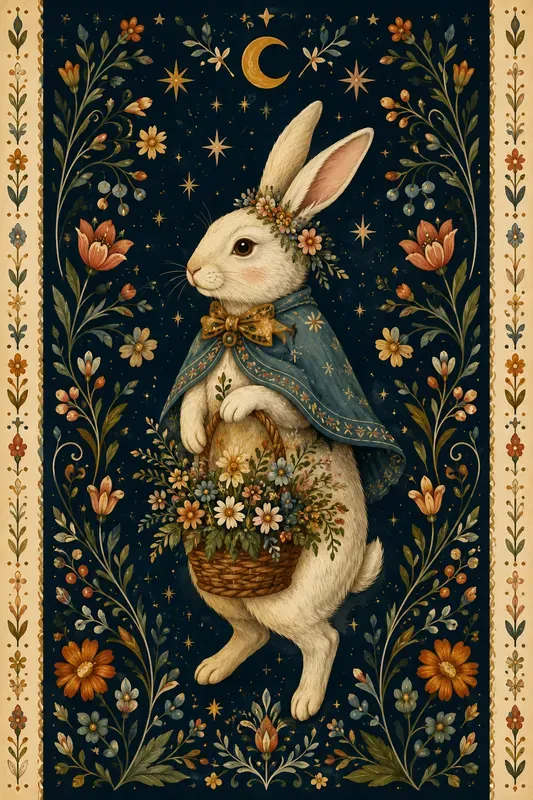 Whimsical Folk Animal Art