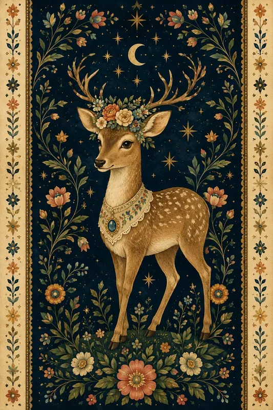 Whimsical Folk Animal Art