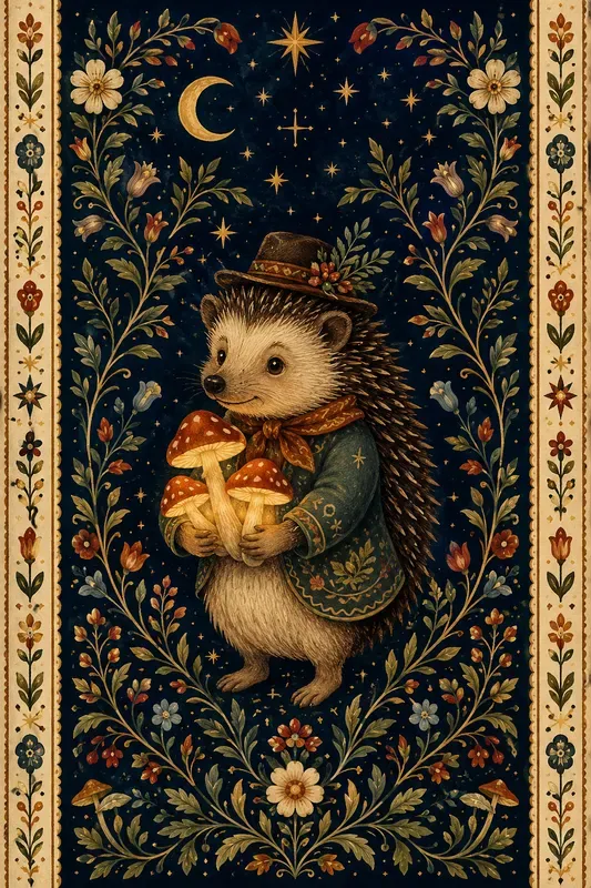 Whimsical Folk Animal Art