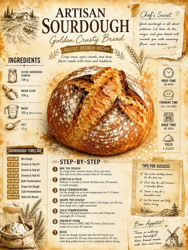 Premium Artisan Recipe Page Generator