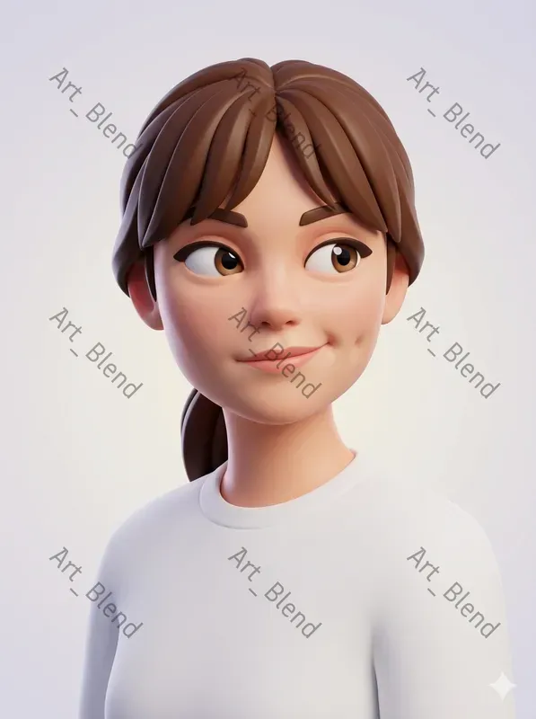 Smooth 3D Cartoon Avatars