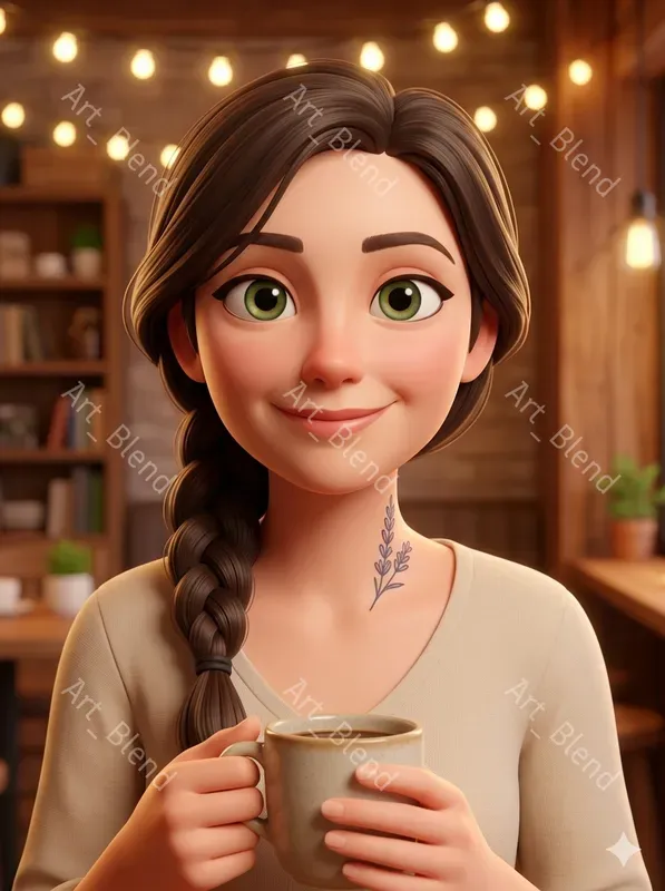 Smooth 3D Cartoon Avatars