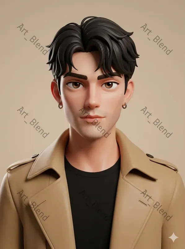 Smooth 3D Cartoon Avatars