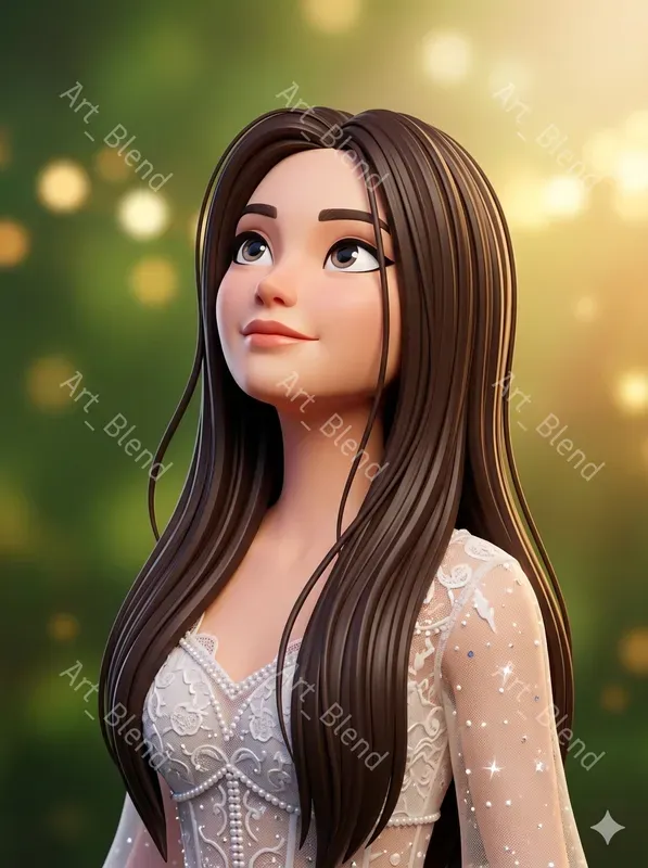 Smooth 3D Cartoon Avatars