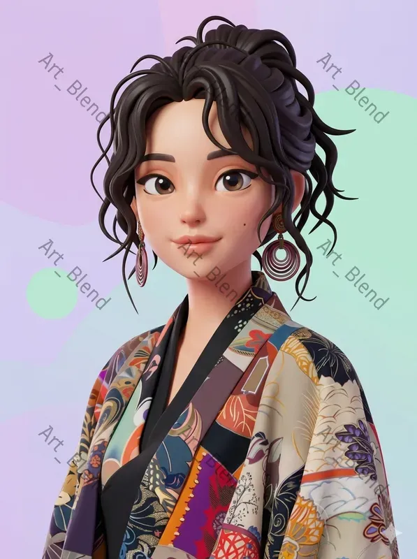 Smooth 3D Cartoon Avatars