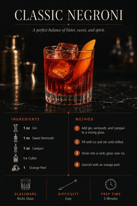 Cocktail Drink Recipe Card Generator