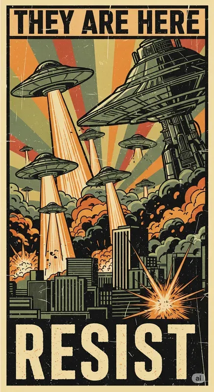 Retro Propaganda Posters