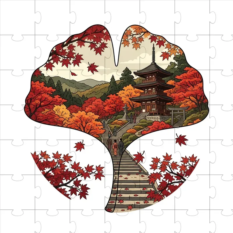 Cutout Shape Scenes Graphic Generator