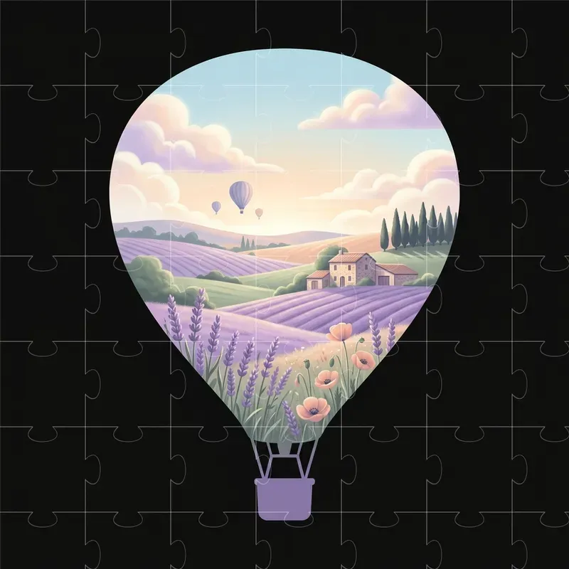 Cutout Shape Scenes Graphic Generator