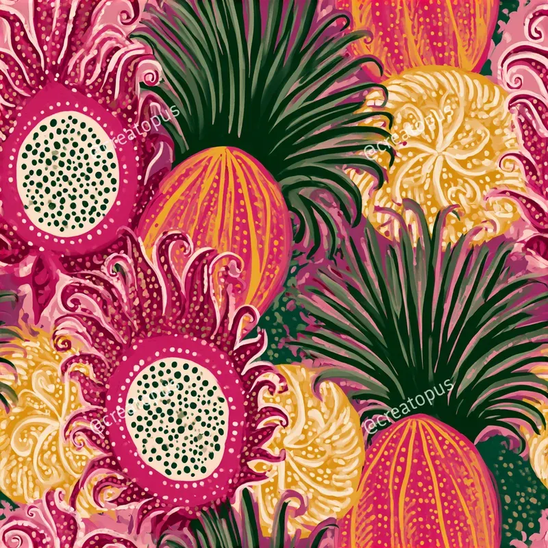 Colorful Mexican Folk Art Patterns