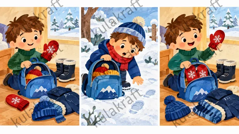 Kids Everyday Sequencing Picture Cards