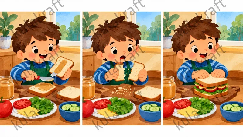 Kids Everyday Sequencing Picture Cards