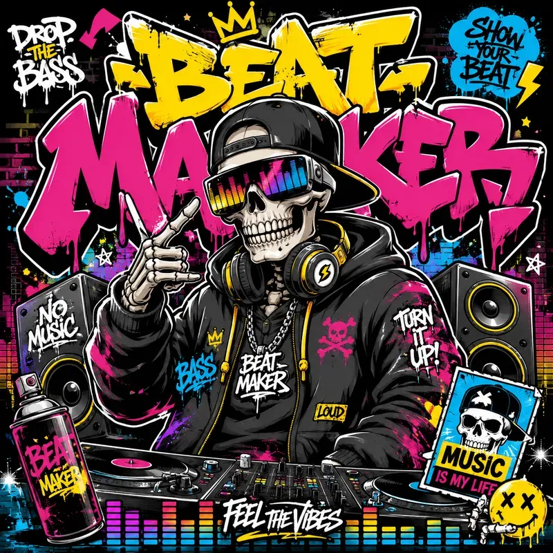 Urban Graffiti Character Poster Bundles