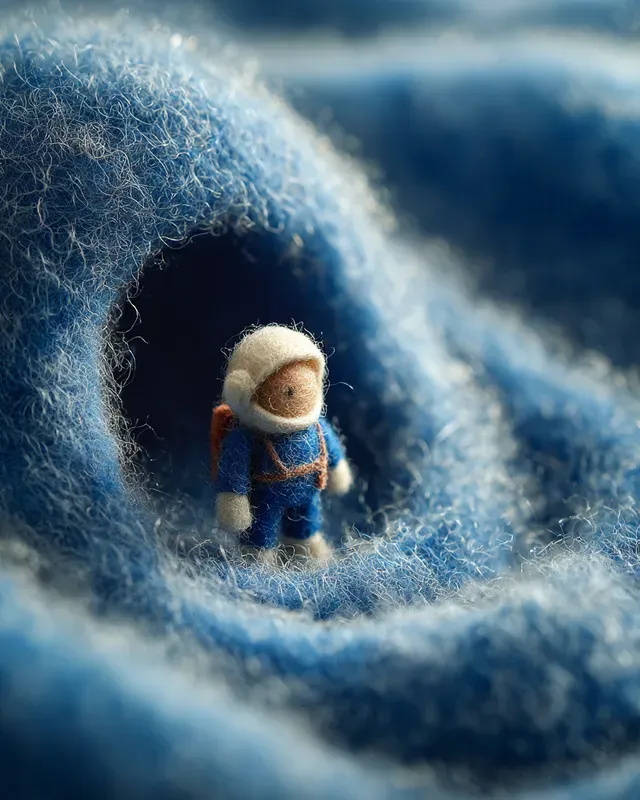 3D Needlefelted Scifi Art Generator