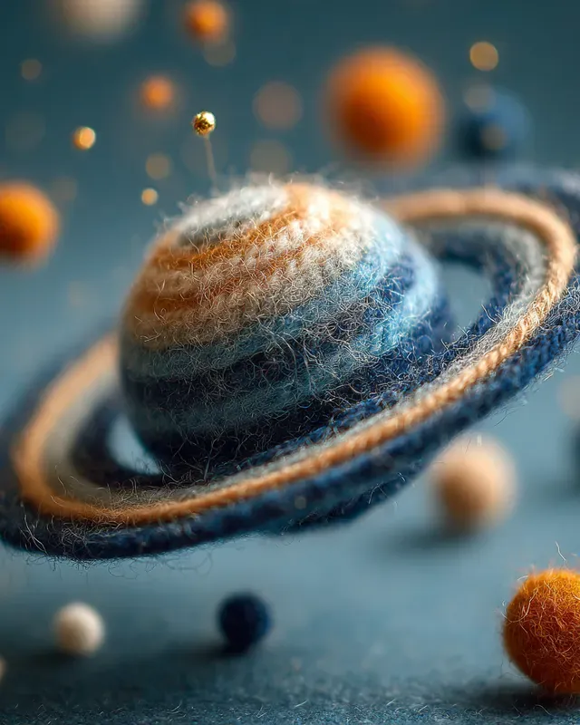 3D Needlefelted Scifi Art Generator