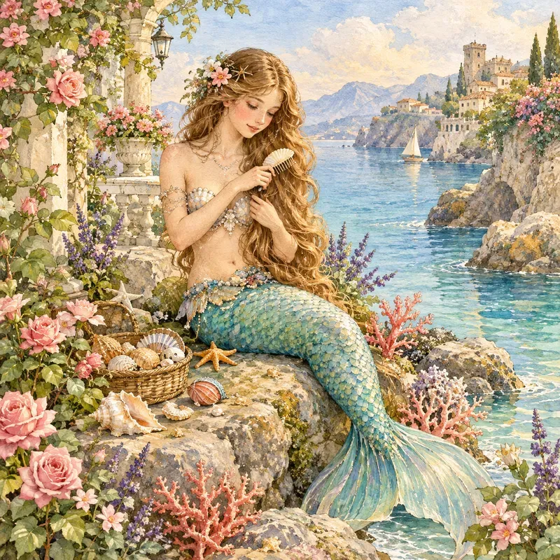 Enchanted Garden Storybook Scenes