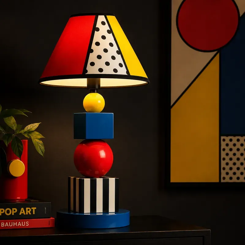 Vibrant Pop Art Home Decor Assets
