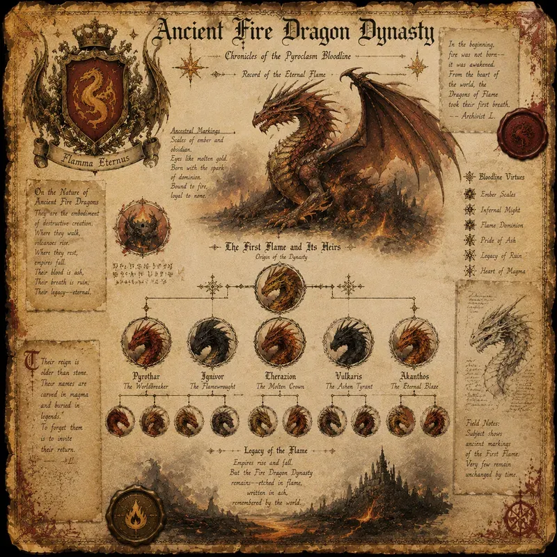 Junk Journal Dragon Bloodline Archives