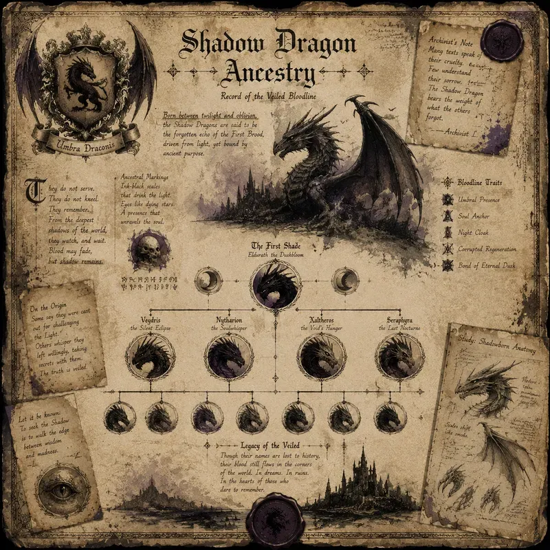 Junk Journal Dragon Bloodline Archives