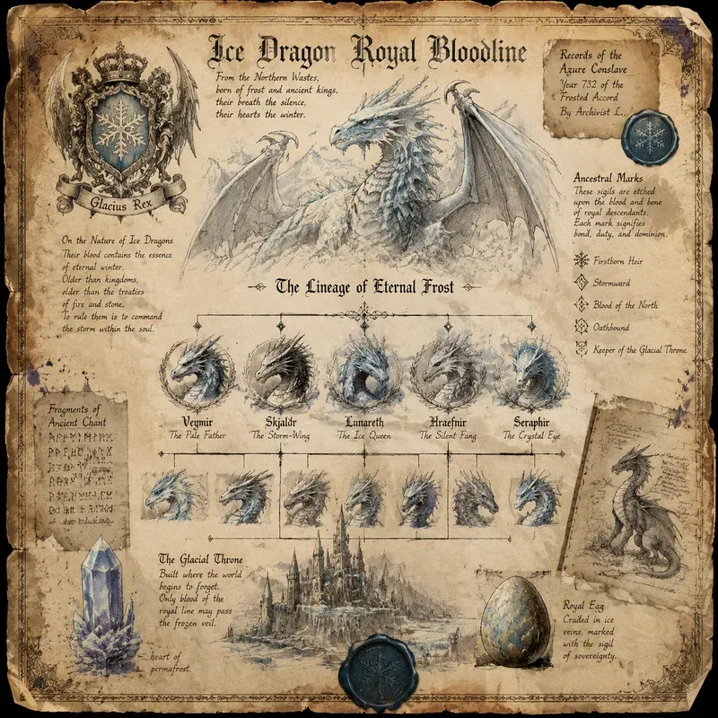 Junk Journal Dragon Bloodline Archives