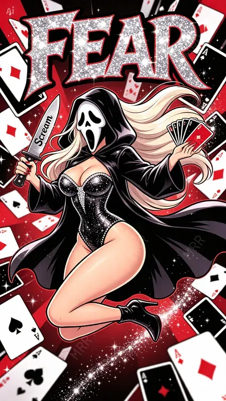 Girls Ghostface Glamour
