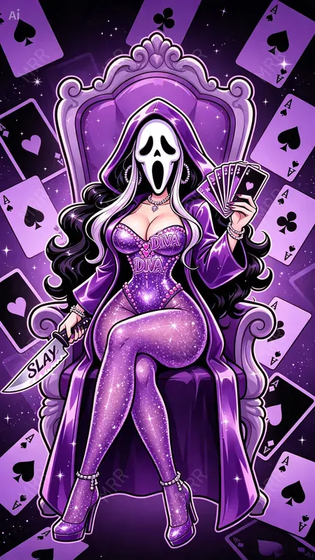 Girls Ghostface Glamour