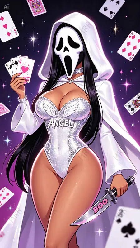 Girls Ghostface Glamour
