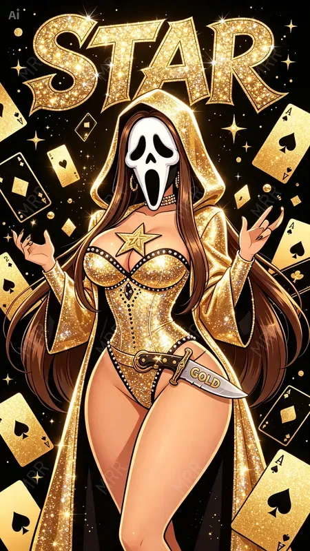 Girls Ghostface Glamour