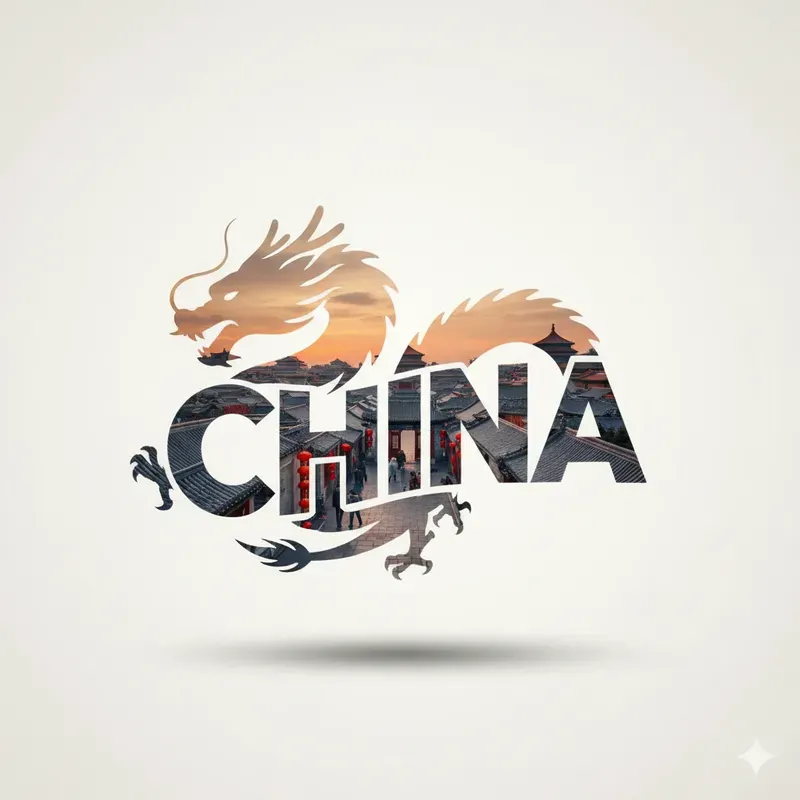 Typography Overlay Logos Minimalist