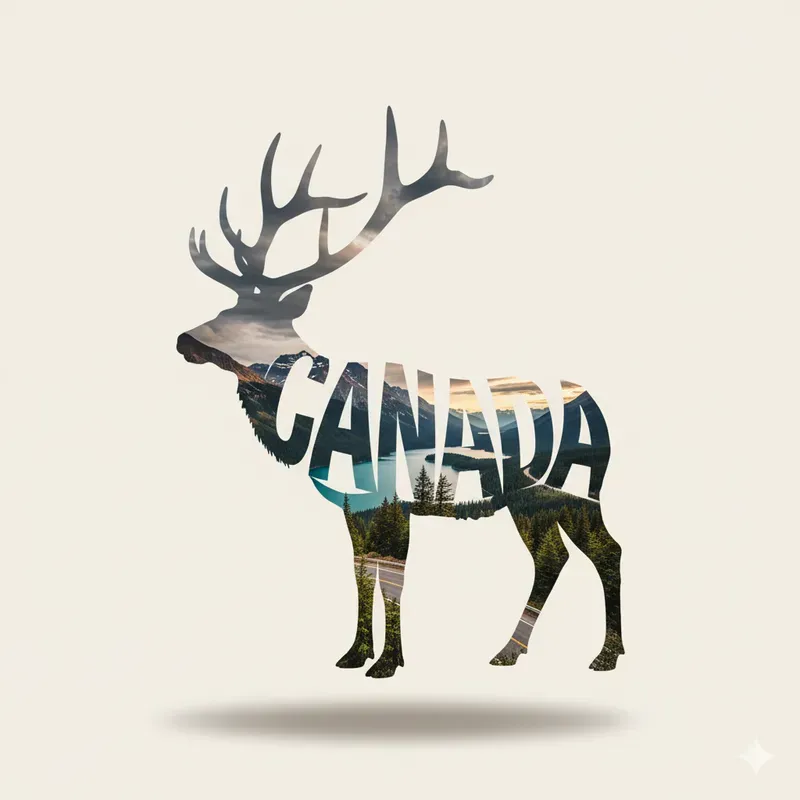 Typography Overlay Logos Minimalist