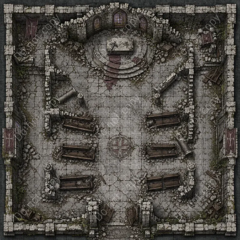 RPG Encounter Map Art