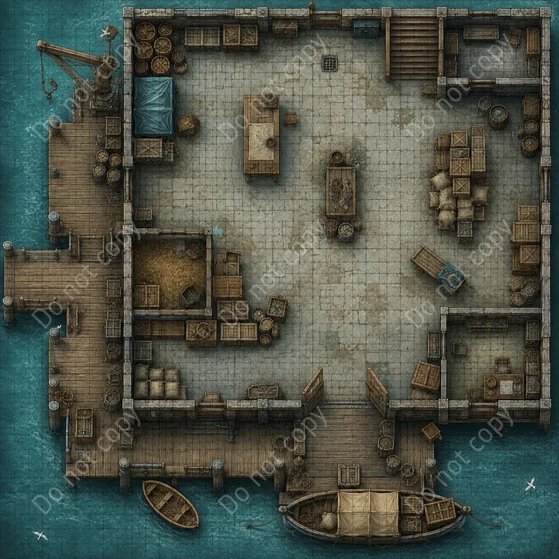 RPG Encounter Map Art