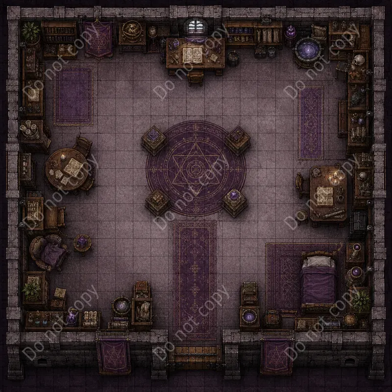 RPG Encounter Map Art