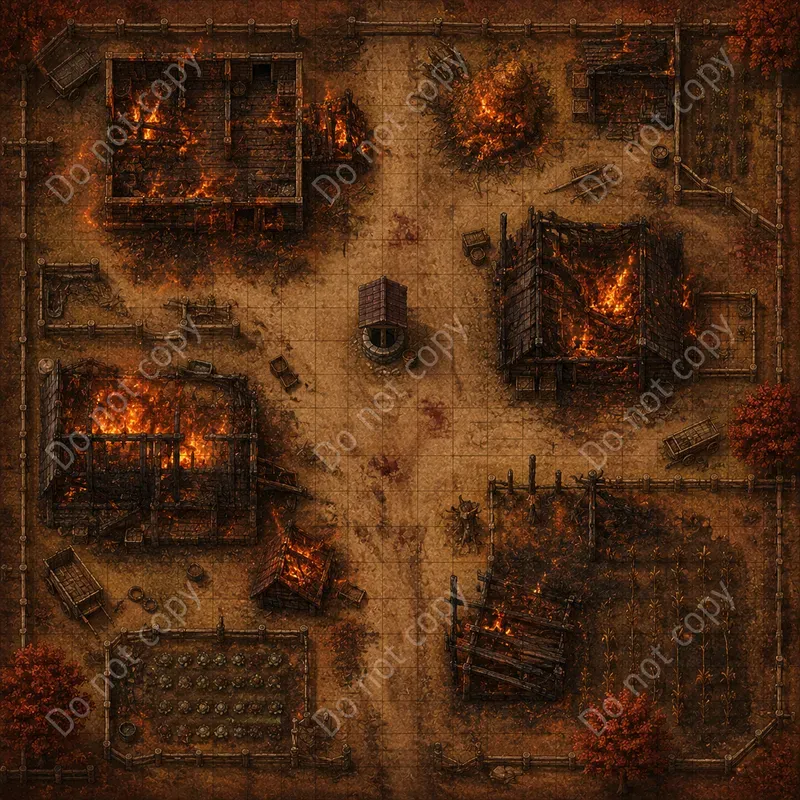 RPG Encounter Map Art