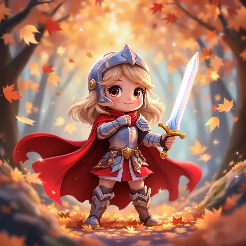 Cute Cartoon Characters In Fantasy Worlds
