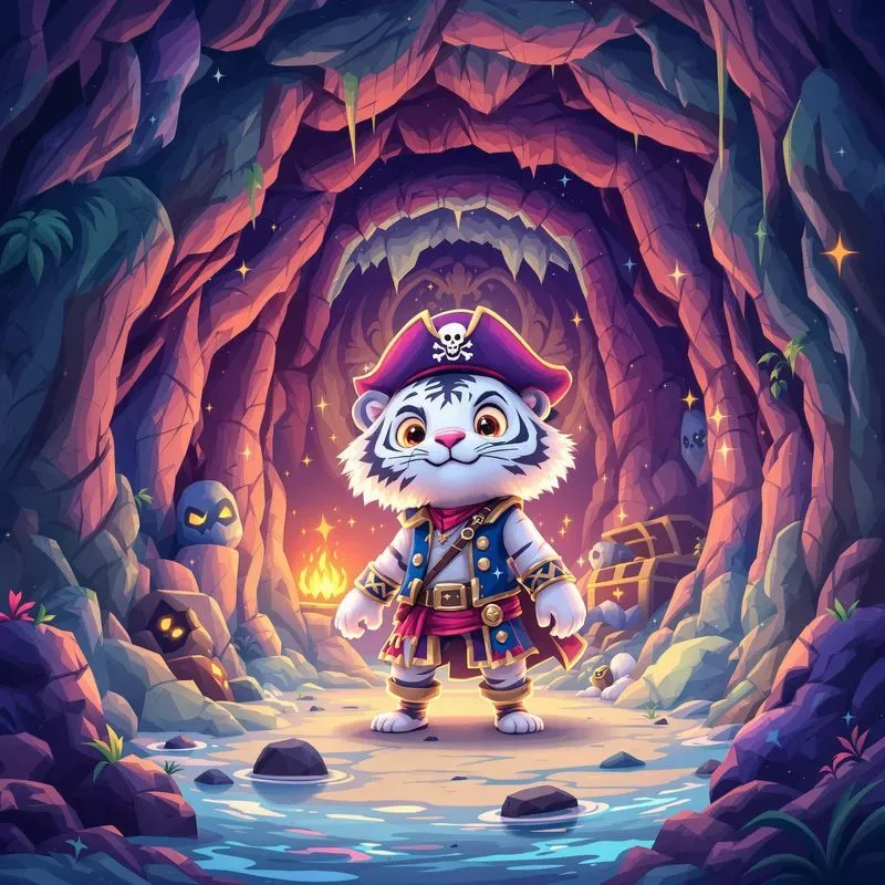 Cute Cartoon Characters In Fantasy Worlds