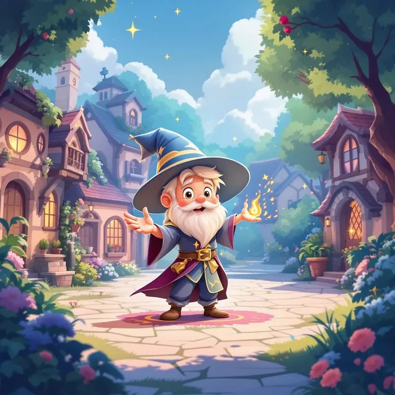 Cute Cartoon Characters In Fantasy Worlds