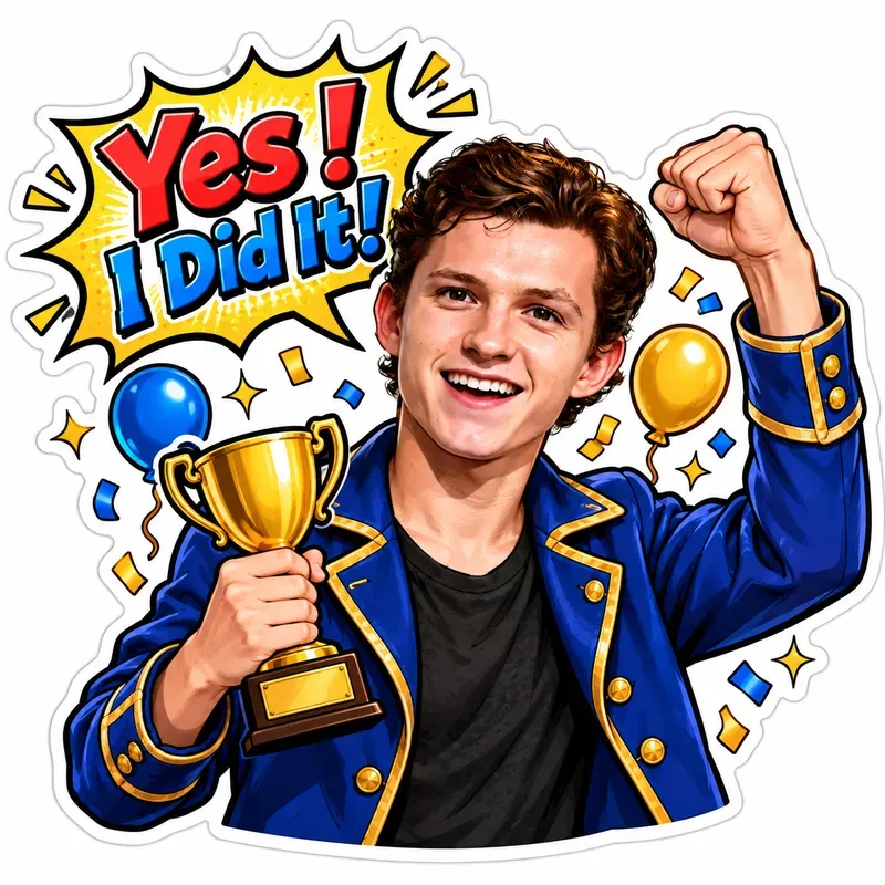 Personalized Comic Reaction Stickers