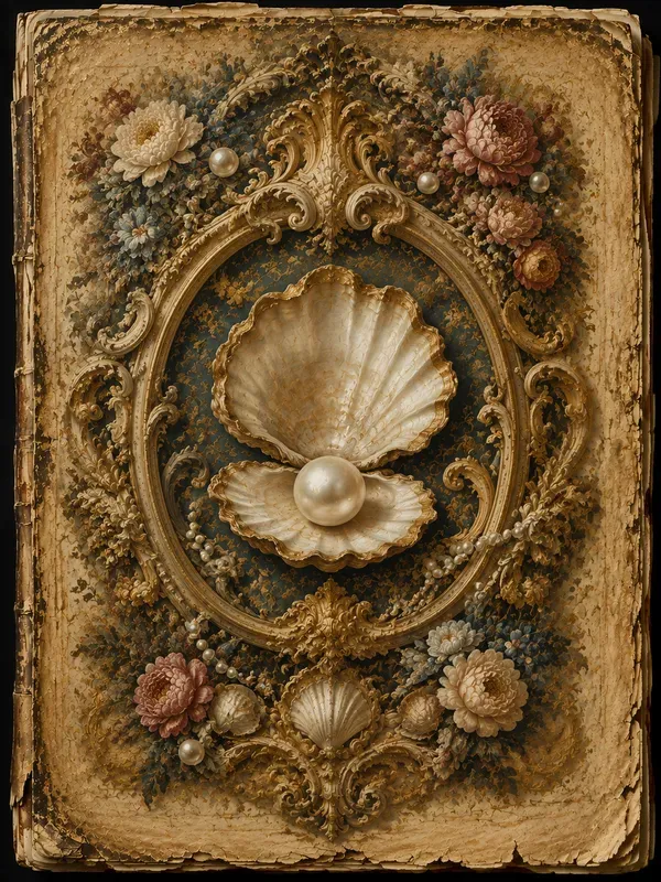 Baroque Junk Journal Page Generator