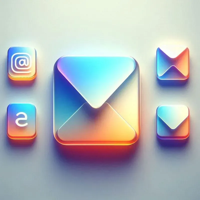 3D Glassmorphism App Icon Packs