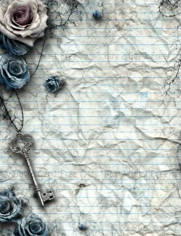 Alice In Gothic World Plain Papers