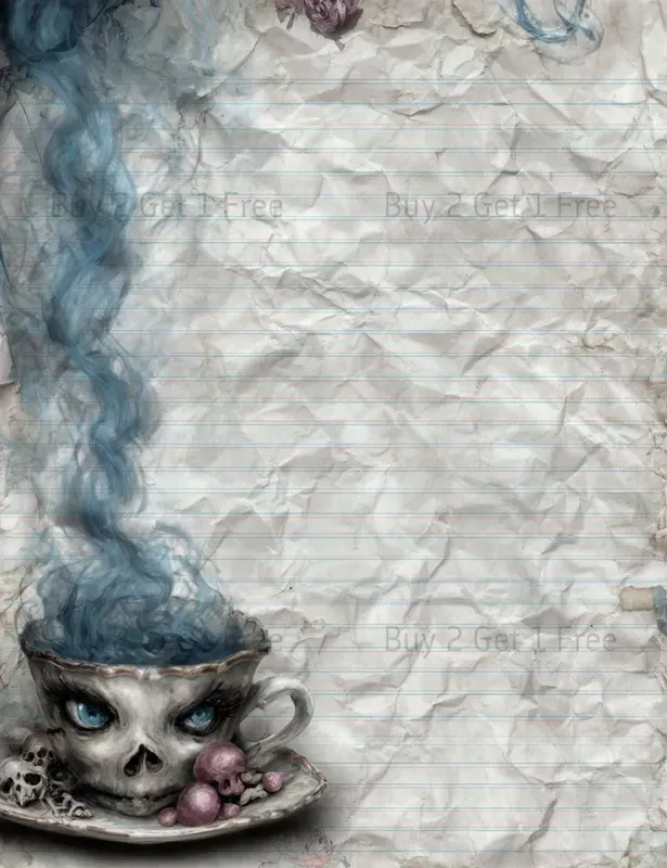 Alice In Gothic World Plain Papers