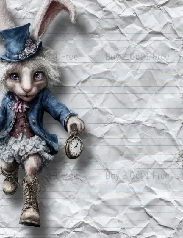 Alice In Gothic World Plain Papers